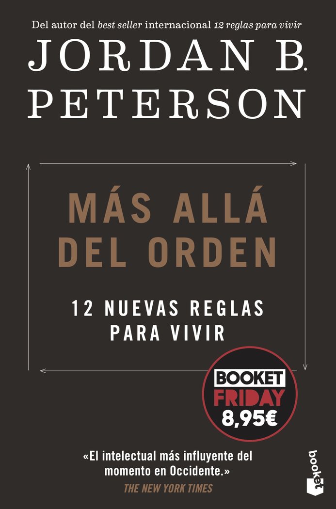 MAS ALLA DEL ORDEN, de JORDAN B. PETERSON | portada del libro