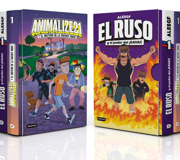 Estuche Animalize 21 1 El Ruso 1, de ANIMALIZE21,ALESGF | portada del libro