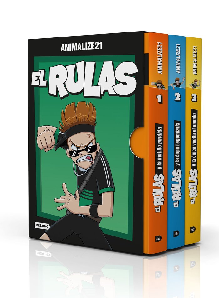 Estuche El Rulas (1, 2, 3), de ANIMALIZE21 | portada del libro