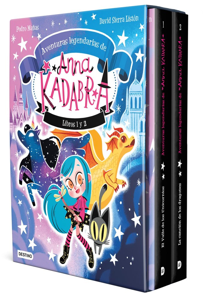 Anna Kadabra. Estuche Aventuras legendarias 1 y 2, de PEDRO MAÑAS | portada del libro