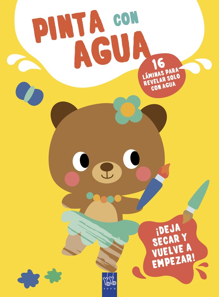 PINTA CON AGUA. OSA, de YOYO | portada del libro