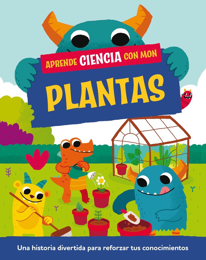 Aprende ciencia con Mon. Plantas, de MASON, PAUL | portada del libro
