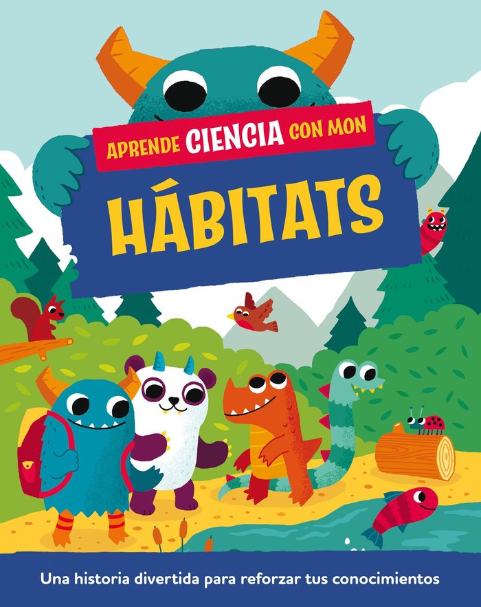 APRENDE CIENCIA CON MON HABITATS, de MASON, PAUL | portada del libro