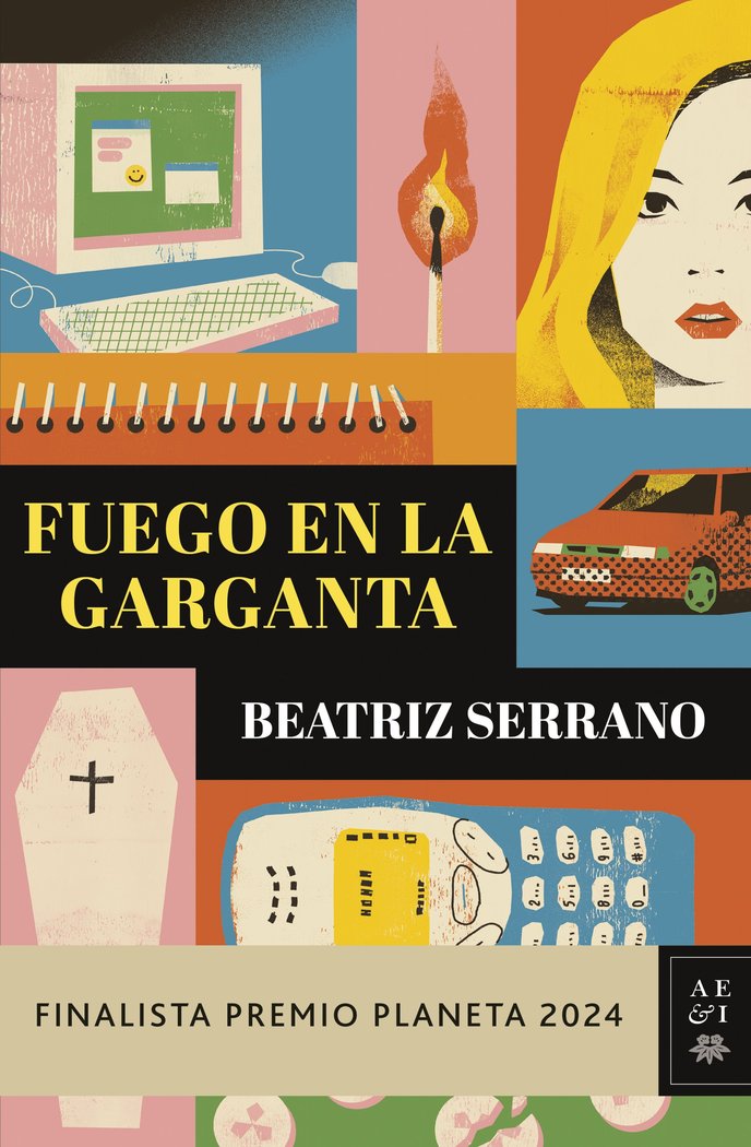 Fuego en la Garganta, de Beatriz Serrano | portada del libro