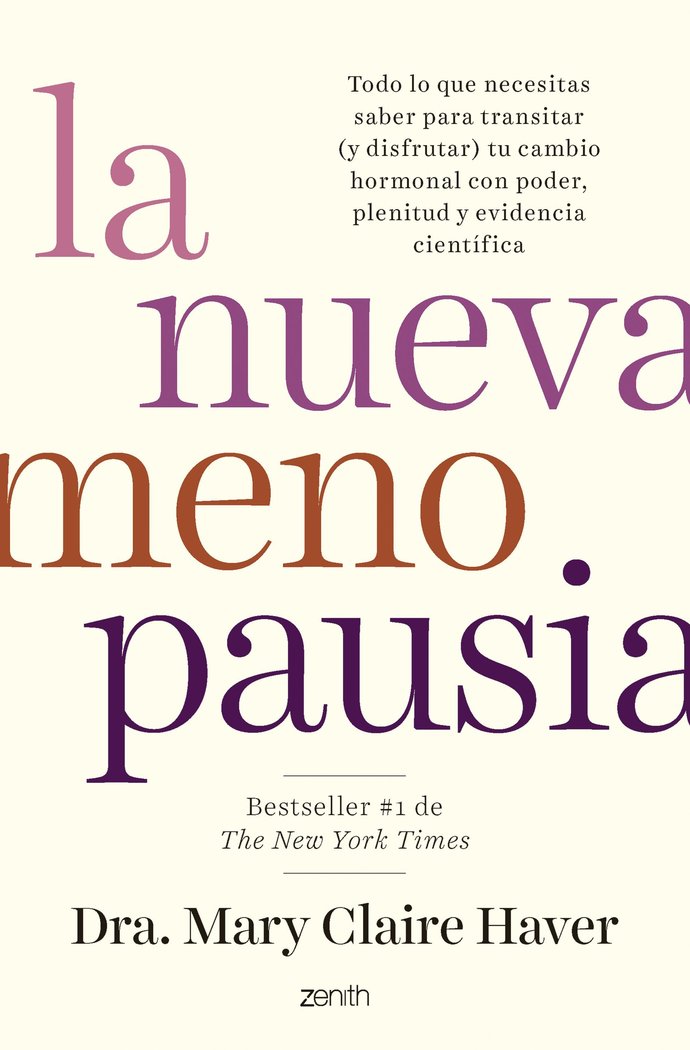 LA NUEVA MENOPAUSIA, de DRA. MARY CLAIRE HAVER | portada del libro