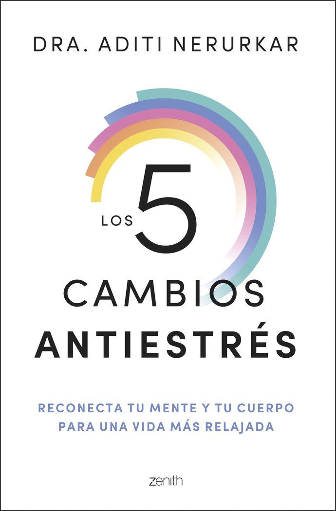 LOS 5 CAMBIOS ANTIESTRES, de DRA. ADITI NERURKAR | portada del libro