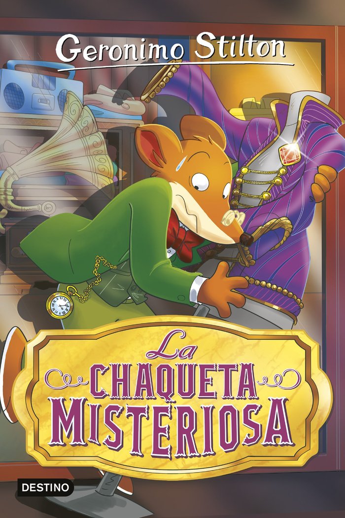 LA CHAQUETA MISTERIOSA, de STILTON, GERONIMO | portada del libro