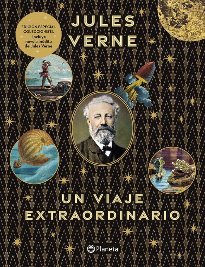 ESTUCHE COLECCIONISTA JULES VERNE. UN VIAJE EXTRAORDINARIO, de PEREZ RODRIGUEZ, ARIEL | portada del libro