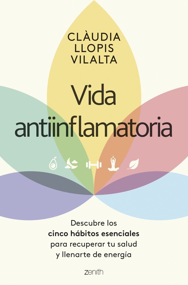 VIDA ANTIINFLAMATORIA, de CLAUDIA LLOPIS | portada del libro