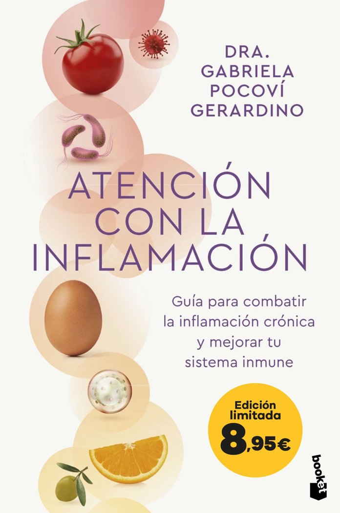 ATENCION CON LA INFLAMACION, de DRA. GABRIELA POCOVI GERARDINO | portada del libro