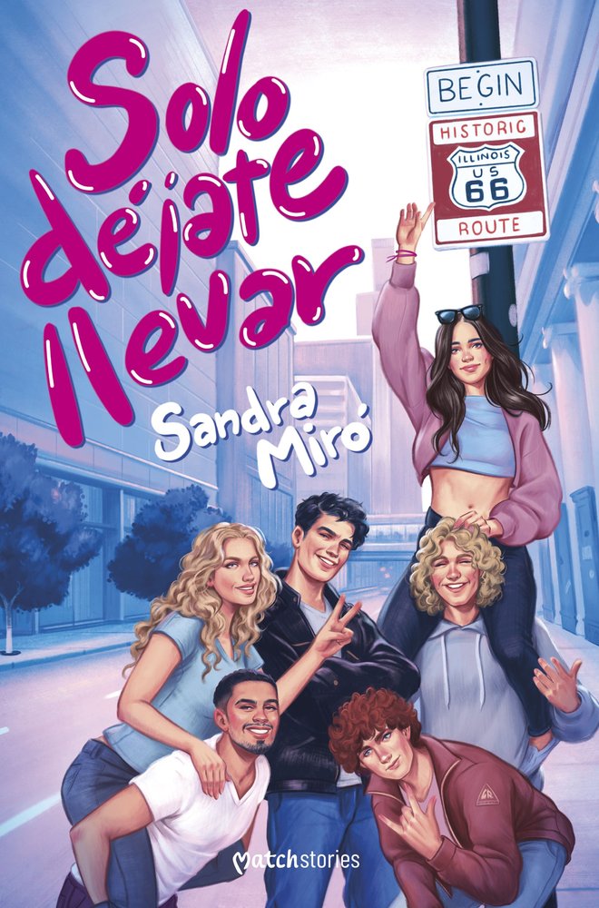 SOLO DEJATE LLEVAR, de SANDRA MIRO | portada del libro