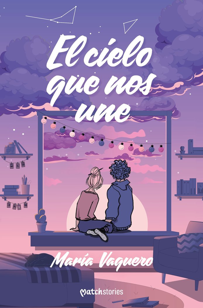 El cielo que nos une, de MARIA VAQUERO | portada del libro