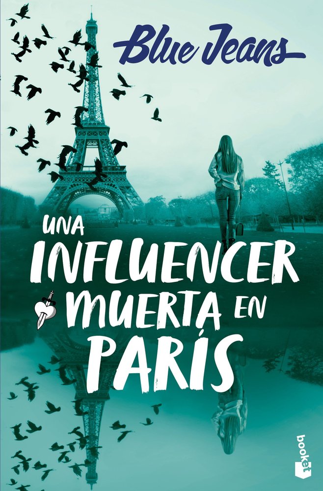 UNA INFLUENCER MUERTA EN PARIS, de BLUE JEANS | portada del libro