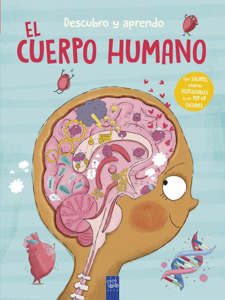 DESCUBRO Y APRENDO. EL CUERPO HUMANO, de YOYO | portada del libro