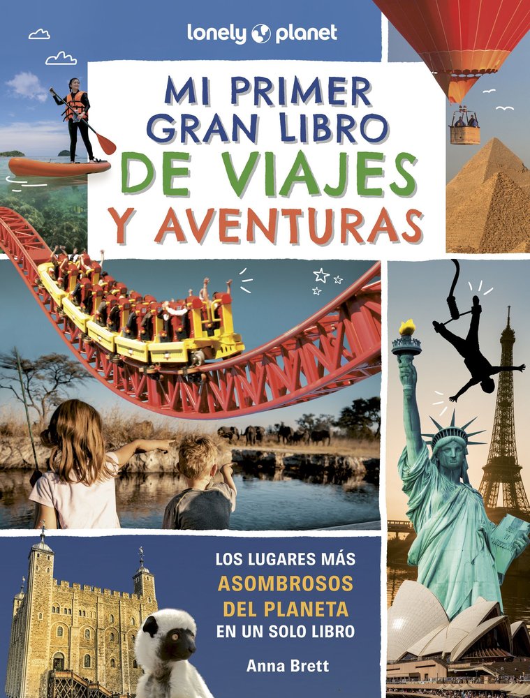 MI PRIMER GRAN LIBRO DE VIAJES Y AVENTURAS, de ANNA BRETT | portada del libro