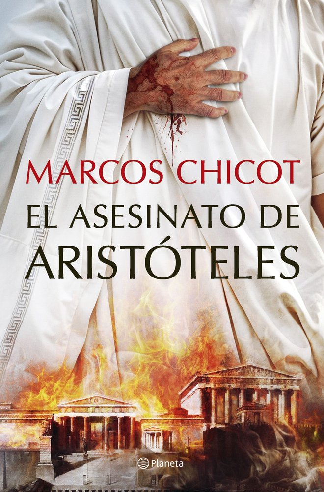 EL ASESINATO DE ARISTOTELES, de MARCOS CHICOT | portada del libro