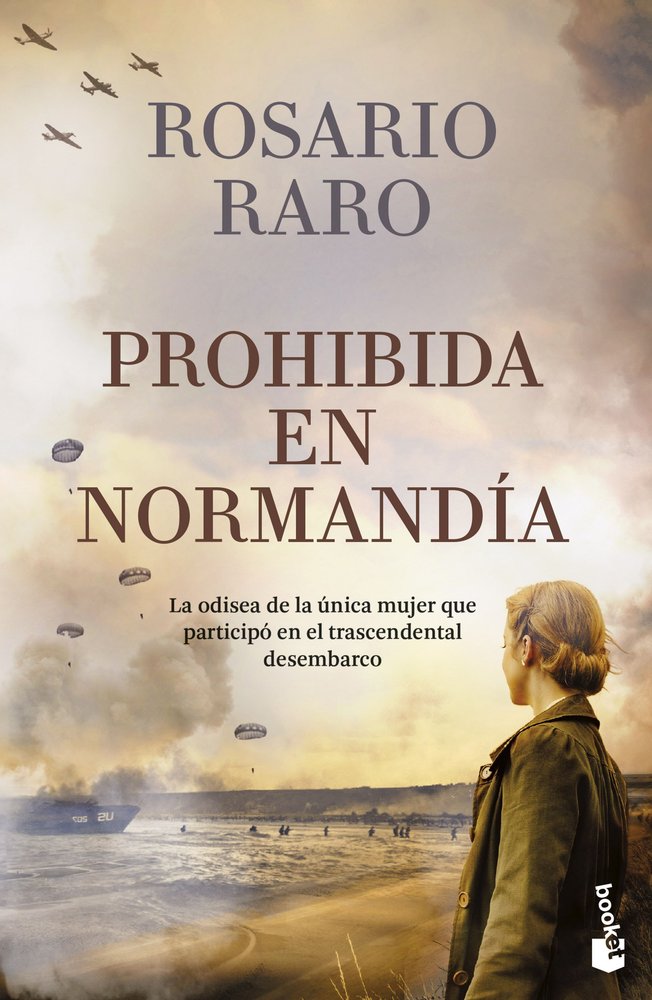 PROHIBIDA EN NORMANDIA, de ROSARIO RARO | portada del libro