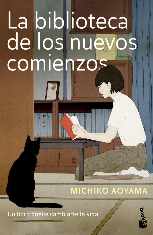 La biblioteca de los nuevos comienzos, de MICHIKO AOYAMA | portada del libro