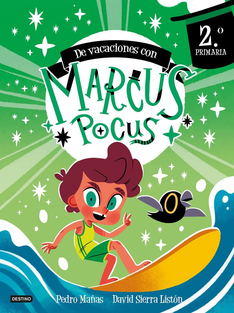 MARCUS POCUS CUADERNO DE VACACIONES 2º PRIMARIA, de PEDRO MAÑAS | portada del libro