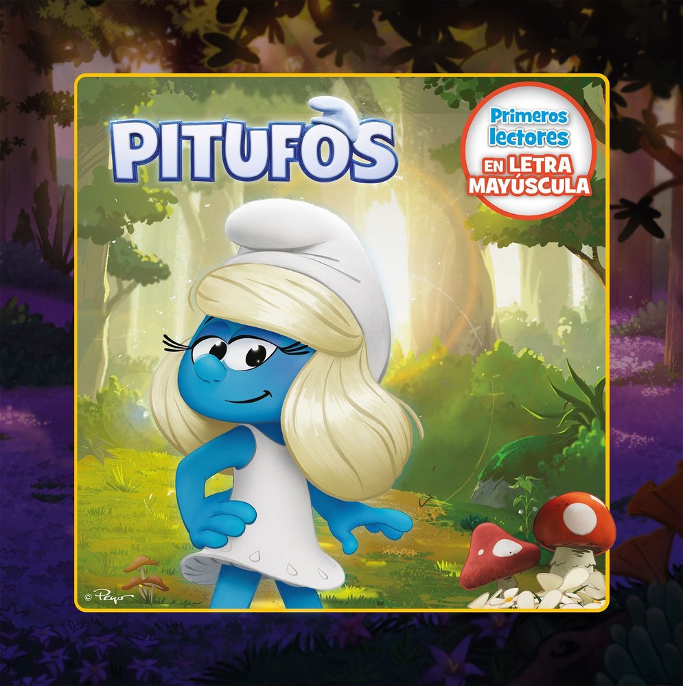 PITUFOS PRIMEROS LECTORES EN LETRA MAYUSCULA, de LOS PITUFOS | portada del libro