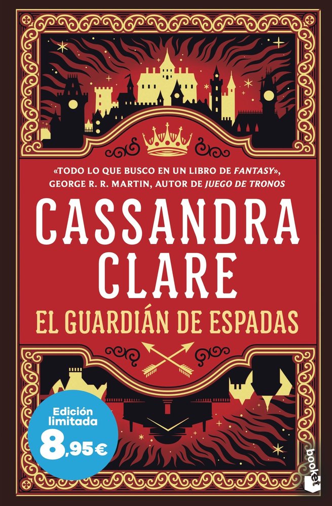 EL GUARDIAN DE ESPADAS SWORD CATCHER, de CASSANDRA CLARE | portada del libro