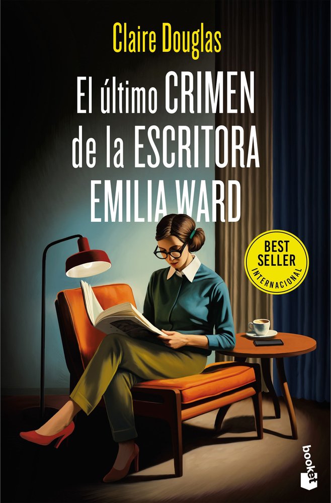 EL ULTIMO CRIMEN DE LA ESCRITORA EMILIA WARD, de CLAIRE DOUGLAS | portada del libro