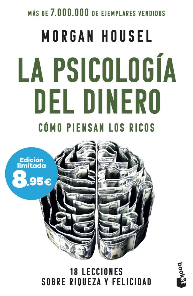 LA PSICOLOGIA DEL DINERO, de MORGAN HOUSEL | portada del libro