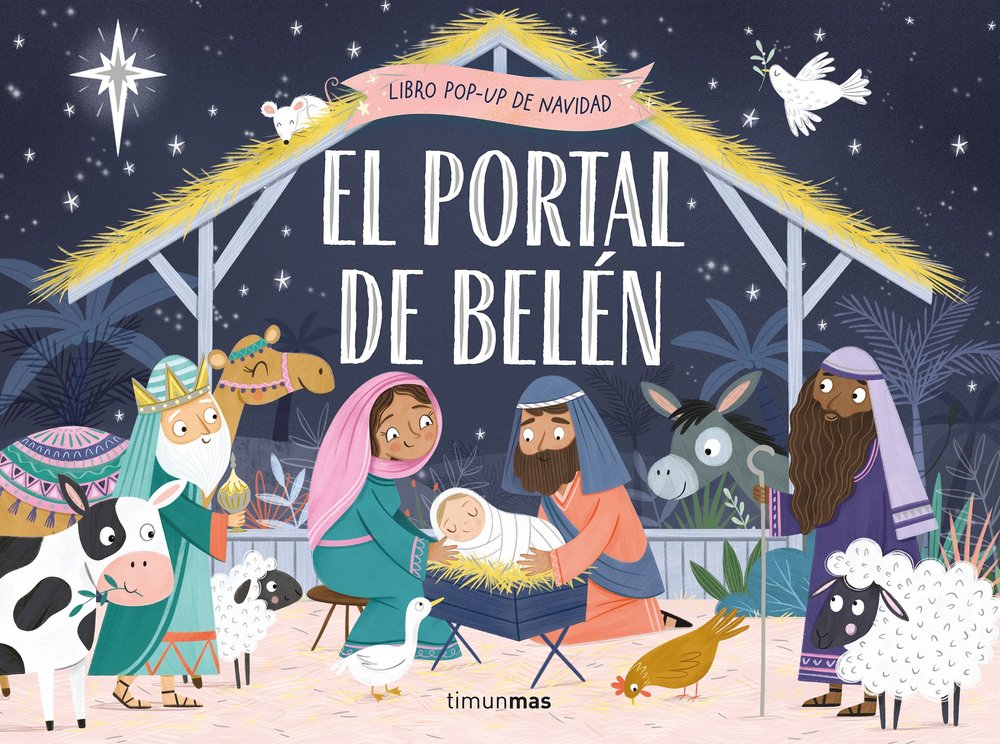 EL PORTAL DE BELEN LIBRO POP-UP DE NAVIDAD, de SAMARA HARDY | portada del libro