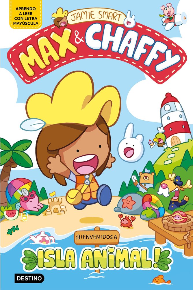 MAX & CHAFFY 1 BIENVENIDOS A ISLA ANIMAL, de JAMIE SMART | portada del libro