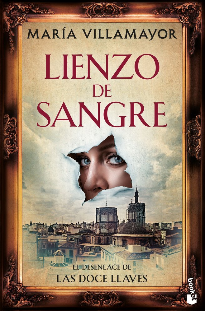 Lienzo de sangre, de MARIA VILLAMAYOR | portada del libro