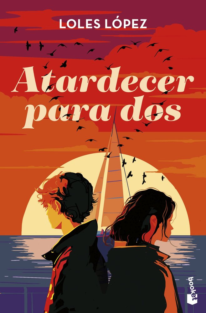 Atardecer para dos, de LOLES LOPEZ | portada del libro