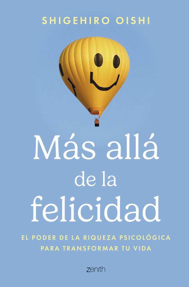 MAS ALLA DE LA FELICIDAD, de SHIGEHIRO OISHI | portada del libro