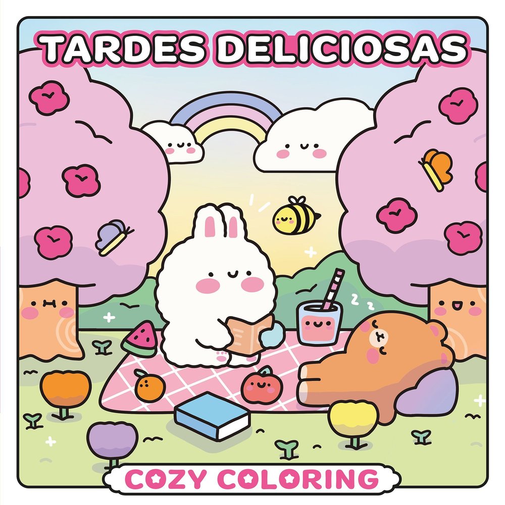 TARDES DELICIOSAS. COZY COLORING, de VARIOS AUTORES | portada del libro