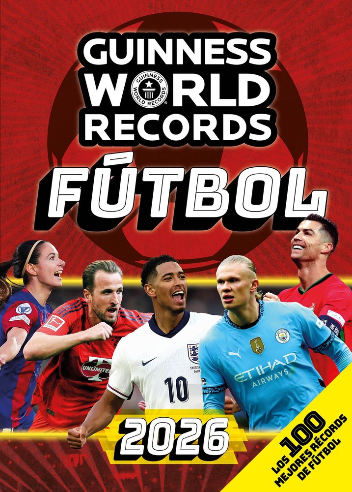 GUINNESS WORLD RECORDS 2026. FUTBOL, de GUINNESS WORLD RECORDS | portada del libro