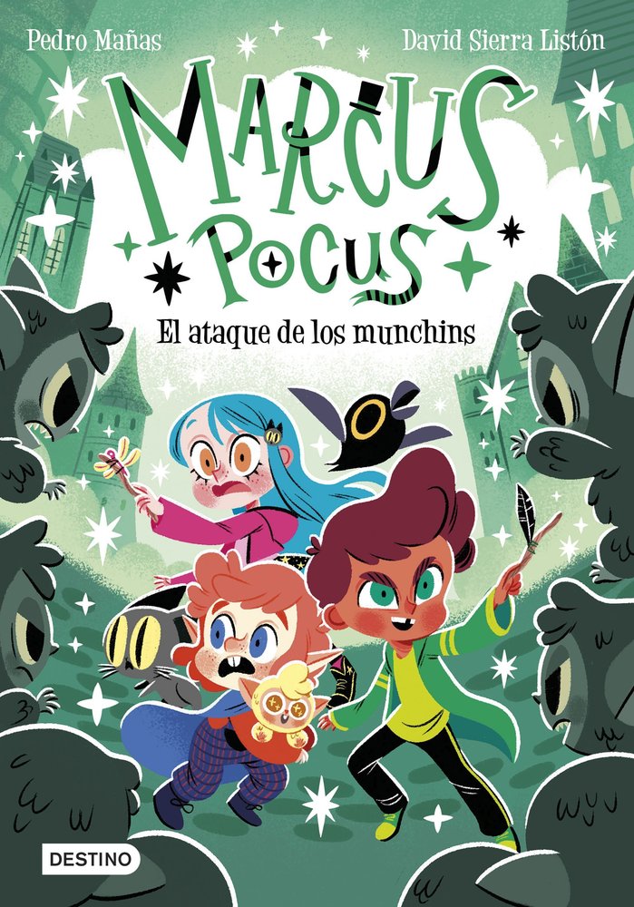 Marcus Pocus 7. El ataque de los munchins, de PEDRO MAÑAS | portada del libro