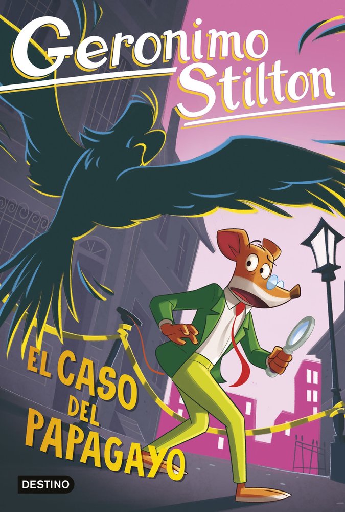 El caso del papagayo, de GERONIMO STILTON | portada del libro