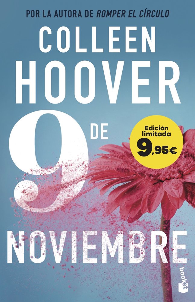 9 de noviembre, de COLLEEN HOOVER | portada del libro