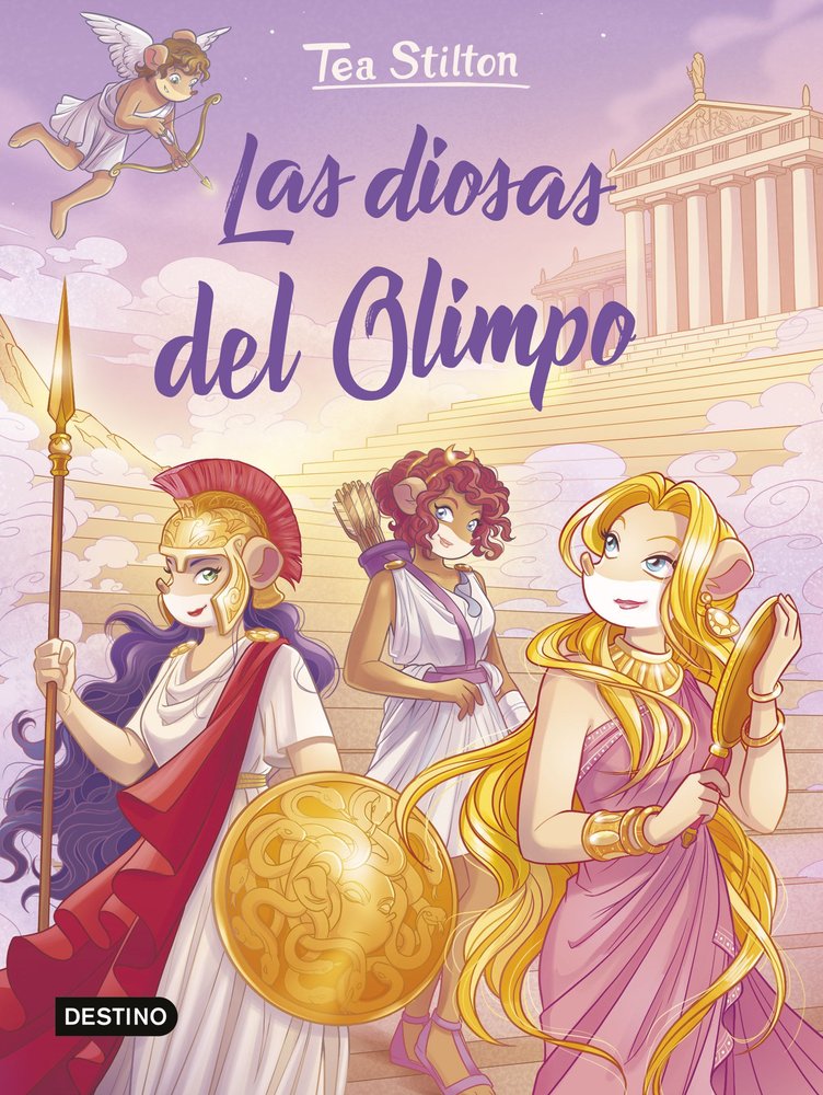 LAS DIOSAS DEL OLIMPO, de STILTON, TEA | portada del libro