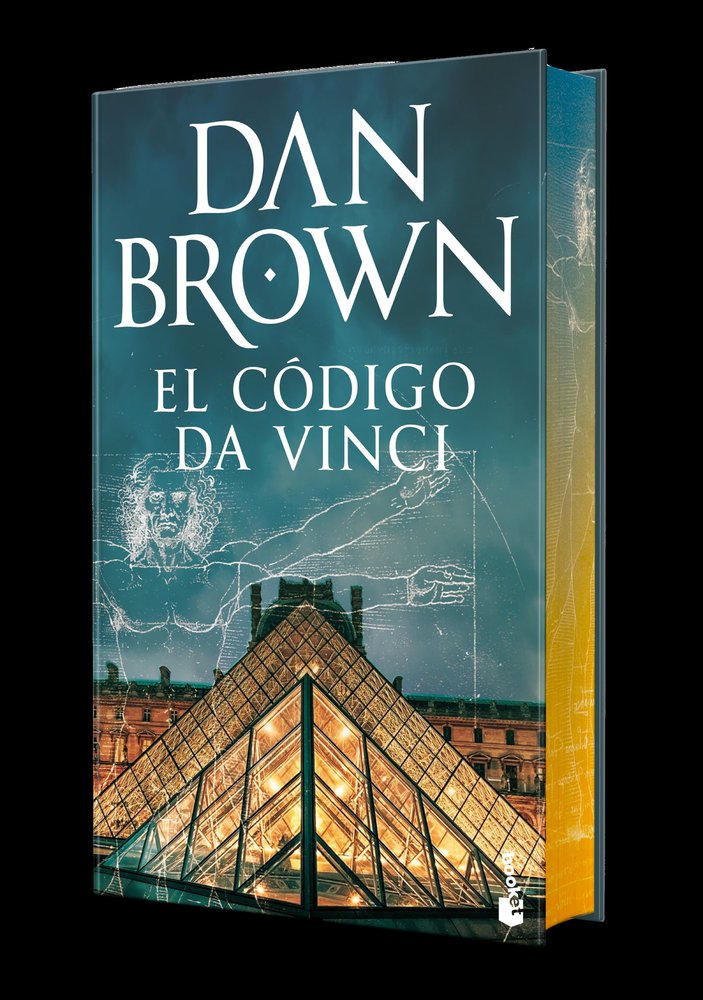 EL CODIGO DA VINCI EDICION ESPECIAL CON CANTOS DECORADOS, de DAN BROWN | portada del libro