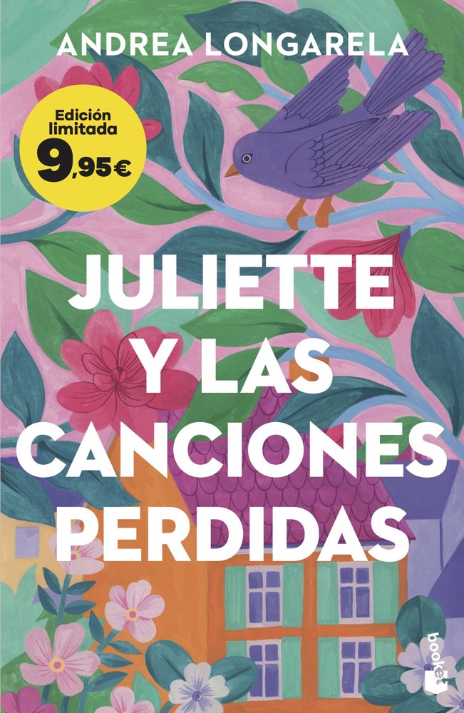JULIETTE Y LAS CANCIONES PERDIDAS, de ANDREA LONGARELA | portada del libro