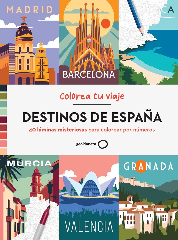 DESTINOS DE ESPAÑA, de SOPHIE GUÓT | portada del libro