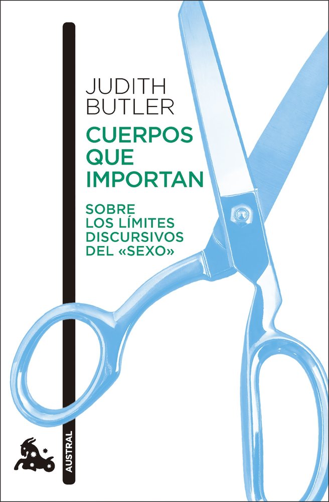 CUERPOS QUE IMPORTAN, de JUDITH BUTLER | portada del libro