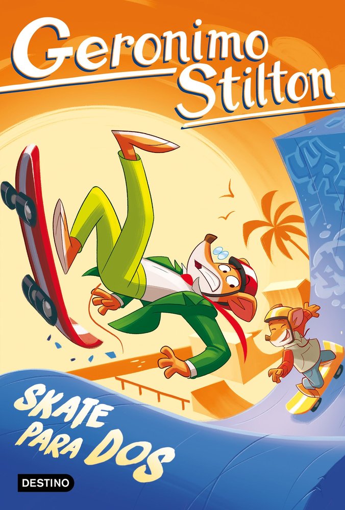 SKATE PARA DOS, de GERONIMO STILTON | portada del libro