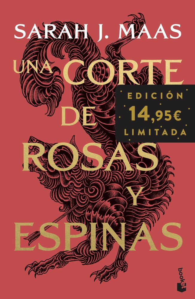 UNA CORTE DE ROSAS Y ESPINAS, de MAAS, SARAH J. | portada del libro