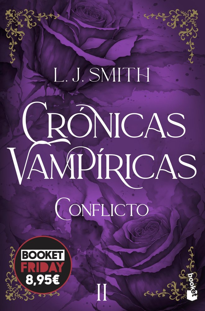 CONFLICTO (CRONICAS VAMPIRICAS, 2), de SMITH, L. J. | portada del libro
