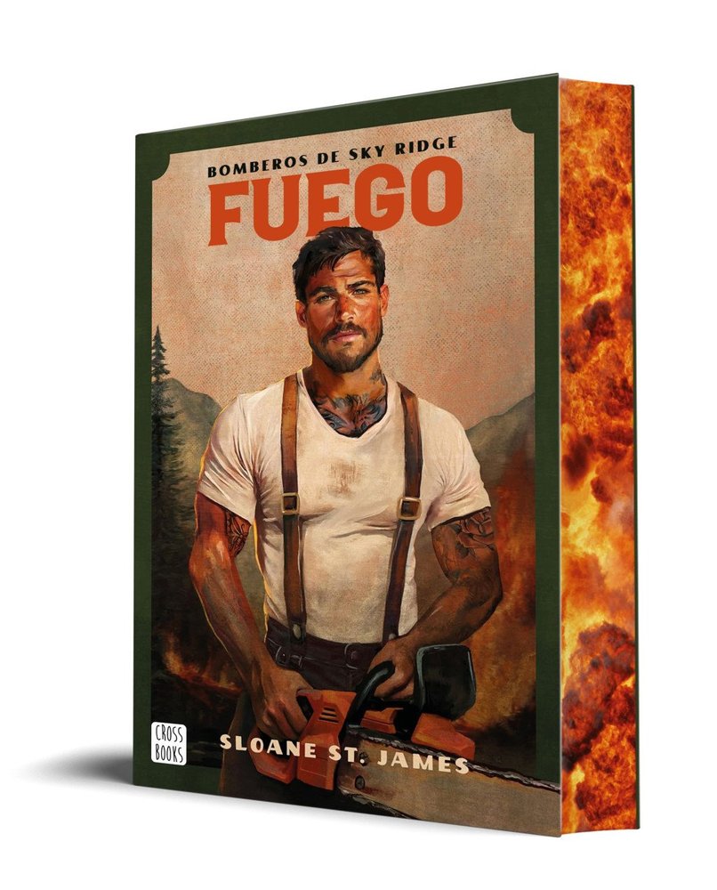 FUEGO, de SLOANE ST JAMES | portada del libro