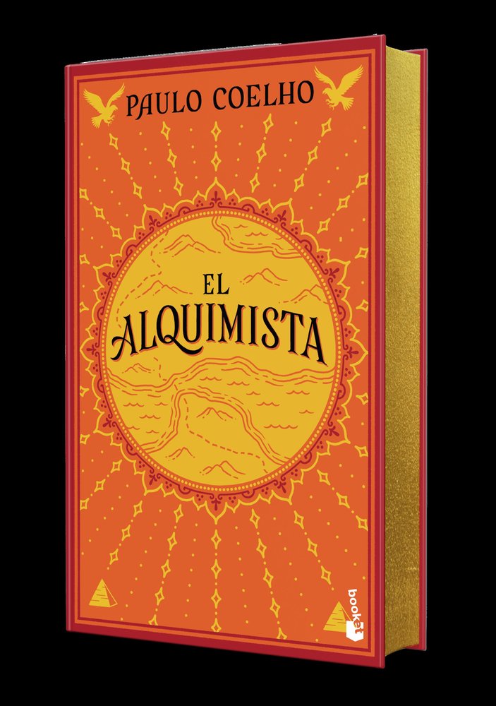 EL ALQUIMISTA EDICION ESPECIAL CON CANTOS DECORADOS, de PAULO COELHO | portada del libro