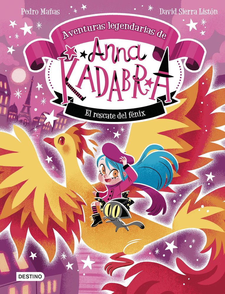 ANNA KADABRA AVENTURAS LEGENDARIAS 4 EL RESCATE DEL FENIX, de PEDRO MAÑAS | portada del libro