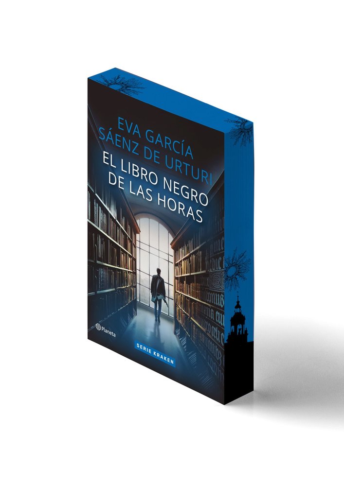 EL LIBRO NEGRO DE LAS HORAS (EDICION ESPECIAL CON CANTOS DECORADOS), de GARCIA SAENZ DE URTURI, EVA | portada del libro