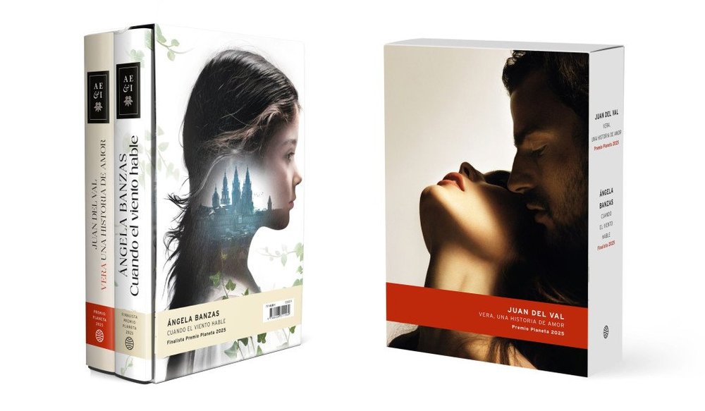 Estuche Premio Planeta 2025: Vera, una historia de amor + Cuando el viento hable, de VAL | portada del libro